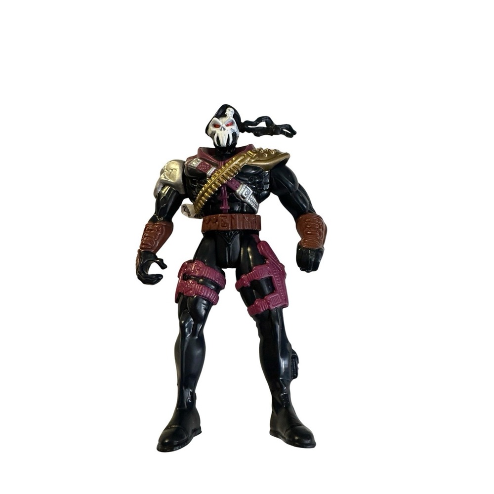 Vintage GI Joe Extreme Iron Klaw Action Figure  Hasbro 5 inch Black Purple 1996